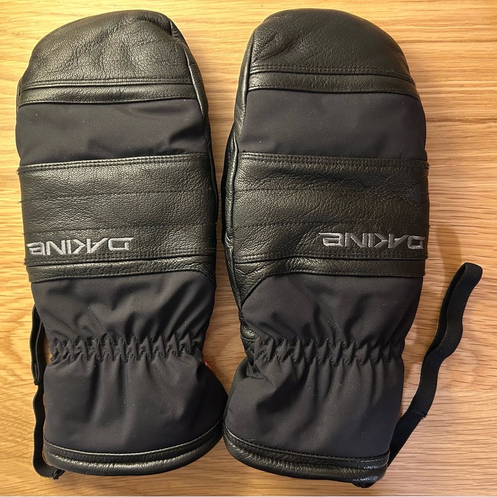 DAKINE BARON GORE-TEX MITTS MEN'S - BLACK - SIZE 8.5